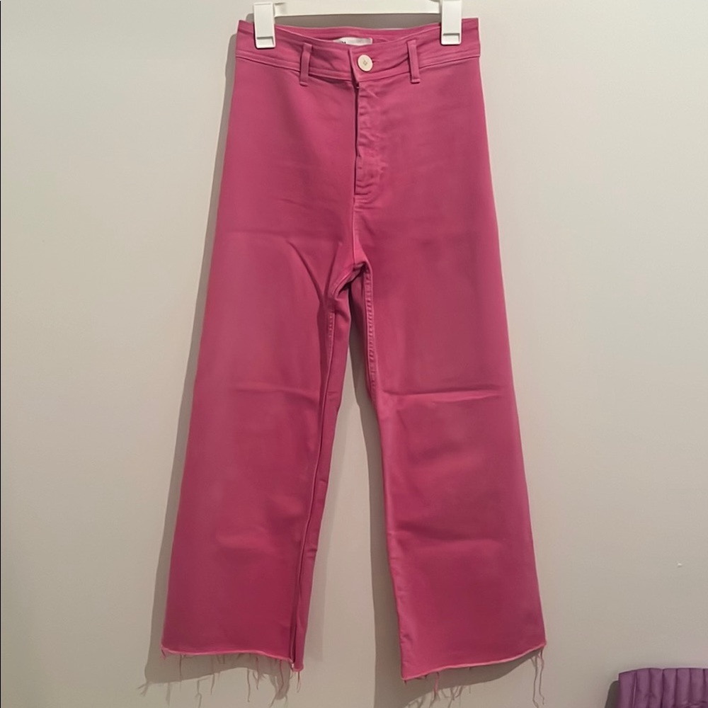 Zara Marine Straight leg pant